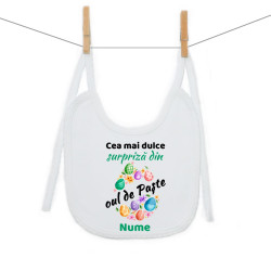 Bavetă cu șnur Cea mai dulce surpriză din oul de Paște