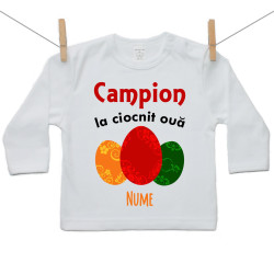 Tricou cu mânecă lungă Campion la ciocnit ouă