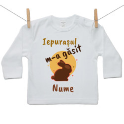 Tricou cu mânecă lungă Lepurașul m-a găsit