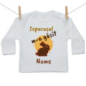 Tricou cu mânecă lungă Iepurașul m-a găsit