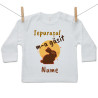 Tricou cu mânecă lungă Lepurașul m-a găsit