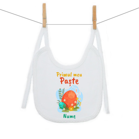 Bavetă cu șnur Primul meu Paște