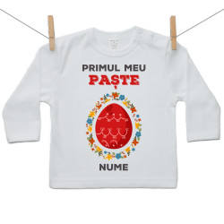 Tricou cu mânecă lungă Primul meu Paște