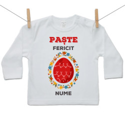Tricou cu mânecă lungă Paște fericit