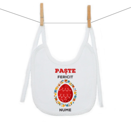 Bavetă cu șnur Paște fericit