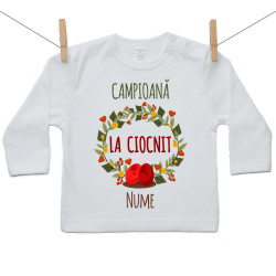 Tricou cu mânecă lungă Campioană la ciocnit