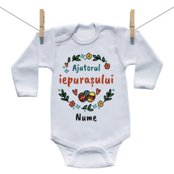 Body cu mânecă lungă Ajutorul iepurașului