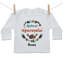 Tricou cu mânecă lungă Ajutorul iepurașului