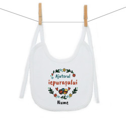 Bavetă cu șnur Ajutorul iepurașului