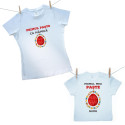 Set familie (tricou cu mânecă scurtă) Primul meu Paște