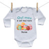 Body cu mânecă lungă Oul meu e cel mai tare