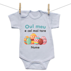 Body cu mânecă scurtă Oul meu e cel mai tare