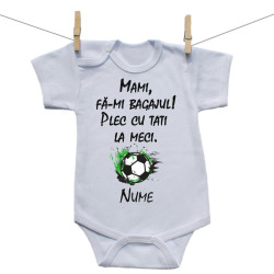 Body cu mânecă scurtă La meci cu tati
