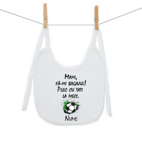 Bavetă cu șnur La meci cu tati