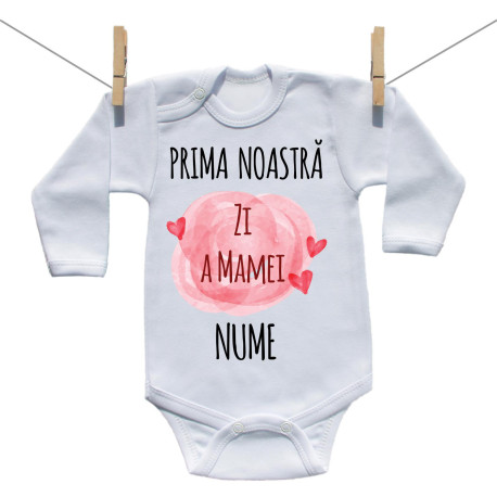 Body cu mânecă lungă Prima noastră Zi a Mamei