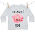 Tricou cu mânecă lungă Prima noastră Zi a Mamei