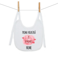 Bavetă cu șnur Prima noastră Zi a Mamei