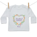 Tricou cu mânecă lungă Motiv de zâmbet