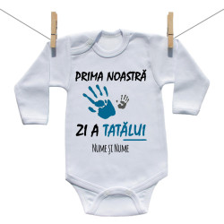 Body cu mânecă lungă Prima noastră zi a tatălui