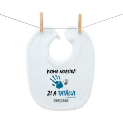 Bavetă cu capse Prima noastră zi a tatălui