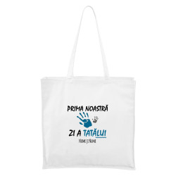 Sacoșă maxi Prima noastră zi a tatălui