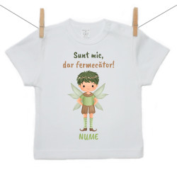 Tricou cu mânecă scurtă Sunt mic, dar fermecător