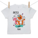 Tricou cu mânecă scurtă Am deja 1 lună cu un animăluț