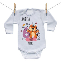 Body cu mânecă lungă Am deja 6 luni cu un animăluț