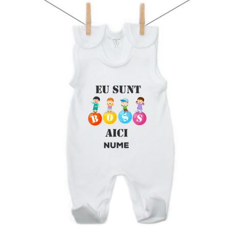 Salopetă Eu sunt boss aici Salopetă Eu sunt boss aici