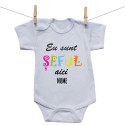 Body cu mânecă scurtă Eu sunt șeful aici