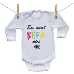 Body cu mânecă lungă Eu sunt șefa aici