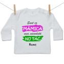 Tricou cu mânecă lungă Sunt ca mămica mea