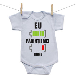 Body cu mânecă scurtă Baterie încărcată
