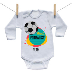 Body cu mânecă lungă Micul fotbalist