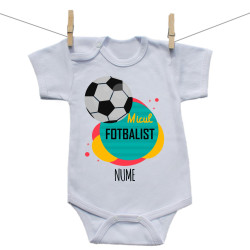 Body cu mânecă scurtă Micul fotbalist