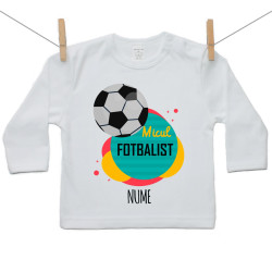 Tricou cu mânecă lungă Micul fotbalist