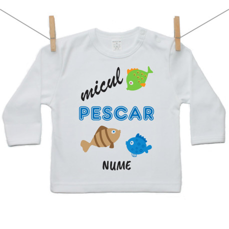 Tricou cu mânecă lungă Micul pescar