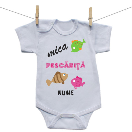 Body cu mânecă scurtă Mica pescăriță