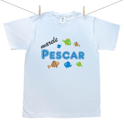 Tricou pentru bărbați cu mânecă scurtă Marele pescar