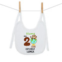 Bavetă cu șnur Deja 2 luni explorez lumea