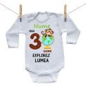 Body cu mânecă lungă Deja 3 luni Explorez lumea