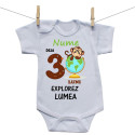 Body cu mânecă scurtă Deja 3 luni Explorez lumea
