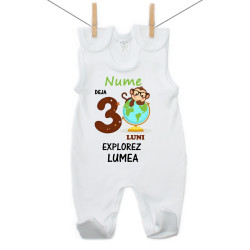 Salopetă Deja 3 luni Explorez lumea