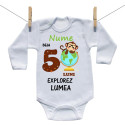 Body cu mânecă lungă Deja 5 luni Explorez lumea