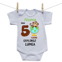 Body cu mânecă scurtă Deja 5 luni Explorez lumea