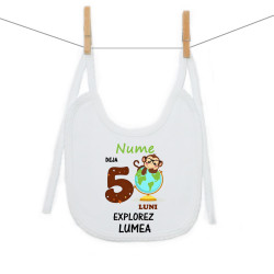 Bavetă cu șnur Deja 5 luni Explorez lumea