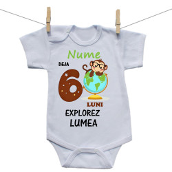 Body cu mânecă scurtă Deja 6 luni Explorez lumea