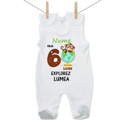 Salopetă Deja 6 luni Explorez lumea