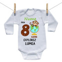 Body cu mânecă lungă Deja 8 luni Explorez lumea