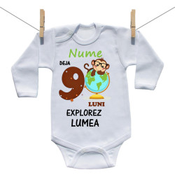 Body cu mânecă lungă Deja 9 luni Explorez lumea